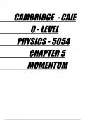 O level Physics 5054 Momentum