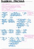 Algebraic fractions intro