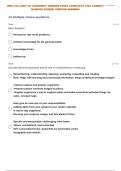 UNIV 101 UNIVERSITY SEMINAR EXAM STUDY GUIDE QUESTIONS WITH 100% CORRECT ANSWERS