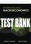 Test Bank For International Macroeconomics - Fifth Edition ©2021 All Chapters - 9781319344177