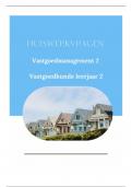 Vastgoedmanagement 2 Huiswerkuitwerkingen Vastgoedkunde leerjaar 2