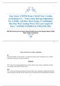 Tony Stark / FNP594 Week 3 SOAP Note: Cardiac  Arrhythmia CC:, "I Have Been Having Palpitations  For A While, And Have Been Seeing A Cardiologist,  But They Were Getting Worse The Last Couple Of  Days." EXPERT FEEDBACK UPDATED 2023