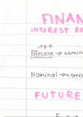 Grade 12 Mathematics- Finance formulae 