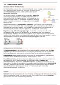 Samenvatting biologie hoofdstuk 11 en 12 nectar vwo 5