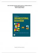 TEST BANK& INSTRUCTOR’S MANUAL FOR Essentials of  Organizational Behaviour Third Canadian Edition