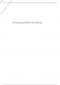 ATI-NURSING-CARE-FOR-CHILDREN-2020 UPDATED WITH CORRECT ANSWERS