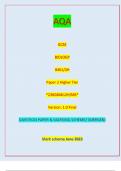 AQA GCSE BIOLOGY 8461/2H Paper 2 Higher Tier *236G84612H/MS* Version: 1.0 Final *jun2384612H01* IB/M/Jun23/E21 8461/2H/  QUESTION PAPER & MARKING SCHEME/ [MERGED]