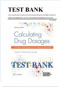 Test Bank for Calculating Drug Dosages: A Patient-Safe Approach To Nursing And Math 2nd Edition By Sandra Luz Martinez De Castillo And Maryanne Werner-Mccullough ISBN 9780803624962 Chapter 1-22 | Complete Guide A+