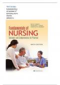 TEST BANK FOR FUNDAMENTALS OF NURSING, 9TH EDITION, BY RUTH CRAVEN. ALL CHAPTERS 1-,43 LATEST 2024