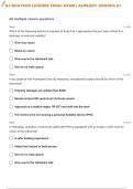 NEW JERSEY BOATERS LICENSE FINAL EXAM QUESTIONS WITH 100% CORRECT ANSWERS