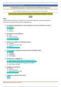 Digestive System Pharmacology MCQs & TFQs with ANSWERS Easy Simple Concise Understood