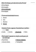 Multi Systems Embryology Practice Test With Answer