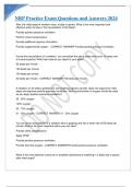 NRP Practice Exam Questions and Answers 2024