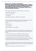 Pharm Ch. 2 Pharmacokinetics, Pharmacodyanmics, Pharmacogenetics, Pharm Ch. 8 The Nursing Process, Pharm Ch. 9 Safety and Quality, Exam One Practice Questions, Pharmacology Exam #1 (revised), Pharm ch 8 with complete solutions