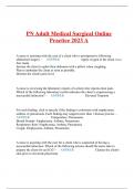 ATI PN Adult Medical Surgical Online Practice 2023 A