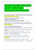 Google Certified Educator Level 1 2023 Exam Questions and Answers (1)