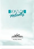 SIGNING NATURALLY NOTES 2024 LATEST UPDATE