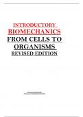 INTRODUCTORY BIOMECHANICS FROM CELLS TO  ORGANISMS REVISED EDITION