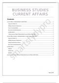 IEB Business studies current affairs for report ()
