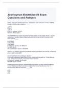 Journeyman Electrician #5 Exam Questions and Answers