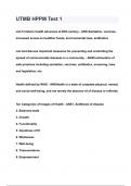Intro Nursing Final Exam - UTMB2024