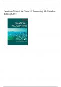 Solutions Manual for Financial Accounting 8th Canadian  Edition Libby