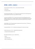 IFSE - CIFC - Unit 4| 44 Questions And Answers