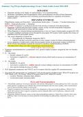 Summary Nsg 552 psychopharmacology Exam 1 Study Guide |Latest 2024-2025