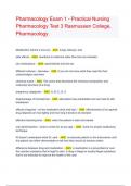 PRN1381 Section 02 Principles of Pharmacology 