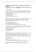 Chapter 12: Assessment and Care of Patients with Acid-Base Imbalances Medical-Surgical Nursing: Concepts for Interprofessional Collaborative Care 9edition