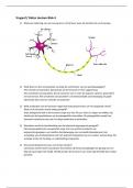 Samenvatting en Oefentoetsen voor Blok 4 Zenuwstelsel, hart & bloedvaten, psychiatrie & verslaving, ouderenzorg