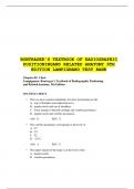 Test Bank Bontrager's Textbook of Radiographic Positioning and Related Anatomy, 9th Edition by John Lampignano/Questions and Answers/Exam Practice Guide/Latest Update 2024/