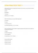 STNA 50 PRACTICE TEST QUESTIONS AND ANSWERS