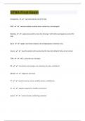 STNA 79 Final Exam Questions And Answers