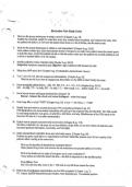 Medication Aide Study Guide Questions with Correct Answers Graded A+