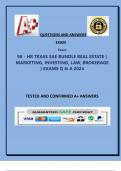 98 HR TEXAS SAE BUNDLE REAL ESTATE MARKETING INVESTING LAW 