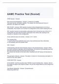 AAMC Practice Test (Scored) 100%