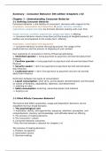 Samenvatting: Consument en Marketing (MIDTERM 1)