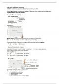 Summary Inferential Statistics part II