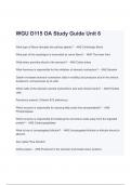 WGU D115 Objective Assessment  (Newest)OA Study Guide Unit 6 (A+ GRADED 100% VERIFIED 2023|2024)