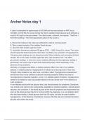 NCLEX Archer day 1 Questions and Answers Latest Update