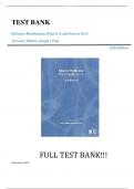 Test Bank For Behavior Modification: What It Is and How To Do It 12th Edition by Garry Martin, Joseph J. Pear||ISBN NO:10,1032233141||ISBN NO:13,978-1032233147||All Chapters||Complete Guide A+