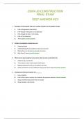 OSHA 30 CONSTRUCTION FINAL EXAM TEST ANSWER KEY (2024 latest )