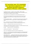 S12 sprinkler test, S13 standpipe test, Sprinklers segment 5, S-12 citywide sprinkler systems | certificate of fitness | 2024 update