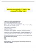     Notary Practice Test 1 questions and answers latest top score.