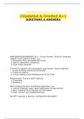 MPRE EXAM 2024 {Updated & Graded A+} QUESTIONS & ANSWERS