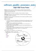 software_quality_assurance_notes SQE Mid Term Notes