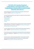 NGN RN ATI Capstone Proctored  Comprehensive Assessment 2024 A -ATI  Comprehensive Practice 2023 A Latest Version  Questions and Answers.