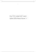 Psyc 3310 assignment 1 Latest Update 2024 Already Passed