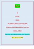 AQA AS HISTORY 7041/2S The Making of Modern Britain, 1951–2007 Component 2S Building a new Britain, 1951–1979 Version: 1.0 Final IB/M/Jun23/E2 7041/2S AS  HISTORY The Making of Modern Britain, 1951–2007 Component 2S Building a new Britain, 1951–1979// QUE